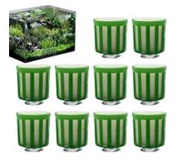 Aquarium Plant Fixed Ring,Fixed Set for Aquatic Plants | Aquarium Aquatic Plant Arrangement Pots Kit,10pcs Aquarium Accessories,Aquarium Landscape Decoration P