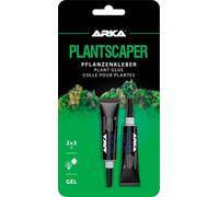 Aquarium plant glue - ARKA Plantscaper Gel 2×3 g - mini tubes for moss,