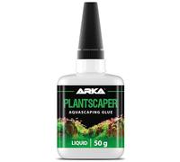 Aquarium plant glue - ARKA Plantscaper Liquid 50 g - strong liquid adhesive for decor, moss & plants - underwater use - safe & transparent - fast bonding for aquascaping layouts