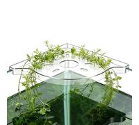 Aquarium Plant Holder, Adjustable Floating Waterproof Clear Rack, Tank Holder For Aquatic Plants, For Planting Corner Bookshelf Home House, 2 Pack
