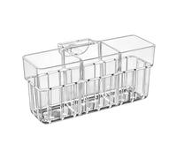 Aquarium Plant Holder - Adjustable Growing Pot with 3 Compartments - Transparent Aquatic Pot, for Freshwater Fish Tank, Shrimp, Betta, Terrarium, Home and Decoration