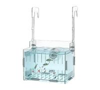 Aquarium Plant Holder|Transparent Acrylic Separator,Acrylic Adjustable Height Double Hook Aquarium Planter - Suitable For Decoration Of Corner Shelf Vine Moss And Landscape Decor