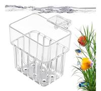 Aquarium Plant Holder | Transparent - Hanging Cup Aquarium Hanger for Hydroponic System Indoor Home Cultivation Workplace Decorations | Ideal Aquatic Plant Habitat Growing Environment
