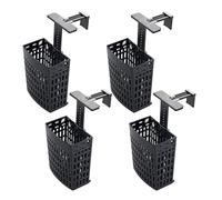 Aquarium Plant Holder with Extendable Hook and Suction Cup Fish Tank Plant Holder for Fish Tanks Aquaponic Plants Cultivation (4PCS)
