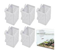 Aquarium Plant Support - 5 Pieces Decorative Floating | Aquaponic Cultivation for Aquarium, for Betta Aquatic Garden Pothos Daffodil Breeders Aquaponics Cultivation