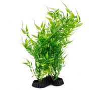 Aquarium Plants Artificial Large 30cm Green Plastic Plant For Fish Tank | Realistic Seaweed Plant with Stand Tropical Reeds Sea Grass Decorations Decor