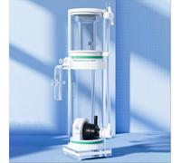 Aquarium Protein Skimmer with Water Pump & Drain Pipe - Efficient Fish Tank Surface Skimmer for Improved Water Quality in Aquatic Tanks