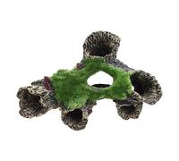 Aquarium Resin Decorations Fish For Tank Ornament Aquatic Pets Shelter Moss Tree Cave Betta House Hiding Spawning Aquarium Mountain View Stone Ornament Aquarium Mountain View Aquarium Decoration