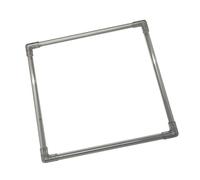 Aquarium Ring Floating for Plants - Square Aquarium Floating Plant Corral,Feeding Ring for Intercepts, Decorative Transparent Thick Design for Saltwater & Turtle Aquariums