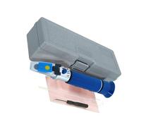 Aquarium Salt Level Tester High Precision Aluminum Alloy Saltwater Thermometer Expert Marine Environment Temperature Compensation Salt Tester