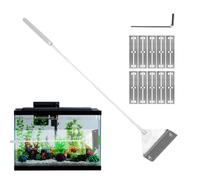 Aquarium Scraper For Glass Tanks - Cleaning Tool With Long Handle | Fish Tank Cleaner And Sink - For , Mud, Moss, Residues, Restoration And Maintenance
