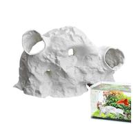 Aquarium - Shrimp Cave 1.89 Inch Underground Aquarium Decor - Breeding Tank Decor for Playing Betta Catfish Dwarf Landscape Corner - Water Loach