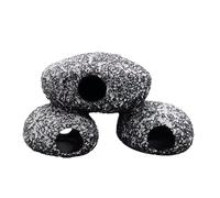 Aquarium Shrimp Cave - Moss Design Shelter Tunnel Rock, Realistic Reptile Cave, Aquarium Decor Rock Cave | Aquarium Shrimp Cave Combat Aquarium Decor Accessories House Hiding Place Tunnel Shrimp