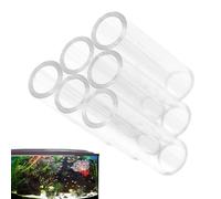 Aquarium Shrimp Hatchery Tube - Breeding Nursery Container | Clear with Mesh Openings, Portable Tank Accessory for Safe Growth of Shrimp Fry Versatile Aquarium Use 1.3x1.2x2in