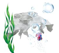 Aquarium Shrimp Tunnel | Realistic Betta Hiding Hole Tunnel,Aquarium Underground Cave,for Feeding Resting Freshwater Aquatic Underwater Beginners Fishing Plants