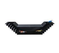 Aquarium Shrimp Tunnel - Removable Fish Habitat Tube, Decorative Aquatic Shelter, Underground Observation Channel, Transparent Tank Insert | Shrimp Fish for the