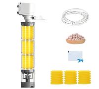 Aquarium Silent Motorized Filter, Ultra Silent Small Fish Tank Filter with 15KPa Suction Power, Aquarium Filtration System for Freshwater Saltwater Reef Turtle (35W for lengths 120-160 cm)