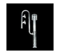 Aquarium Skimmer Glass Lily Pipe Set for Inflow and Outflow - Enhance Water Flow and Plant Growth in Fish Tanks,1pc(J-Inlet 17mm)