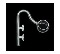Aquarium Skimmer Glass Lily Pipe Set for Inflow and Outflow - Enhance Water Flow and Plant Growth in Fish Tanks,1pc(H-Outlet 17mm)