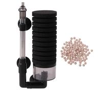 Aquarium Sponge Filter Mini Fish Tank Biochemical Water Filter Strong Adsorption Capacity Quiet Operation Compact Lightweight Design for Freshwater Saltwater Tanks Plastic Sponge (YU-119)