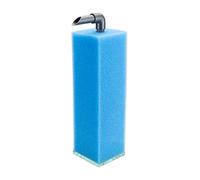 Aquarium Sponge Mobile HMF Biological Internal Hamburg Matten Air Fish Tank Quiet Water Foam Filter for Shrimp Fish 10x10x34cm up to 140 liter Tanks (Blue, PPI 30)