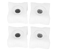 Aquarium Sponge Set 4Pcs | High - Density Cotton & Activated Carbon | Fish Environment Replacement Media/Pond/Hydroponics | Odor Control & Debris Removal