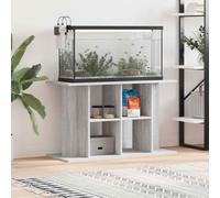 (smoked oak, 100 x 40 x 60 cm) vidaXL Aquarium Stand Fish Tank Stand Aquarium Base Sonoma Oak Engineered Wood