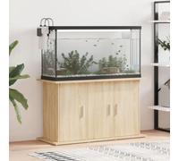 Aquarium Stand, Fish Tank Stand Aquarium Cabinet Sonoma Oak 101x41x58 cm Engineered Wood