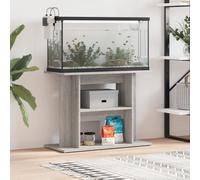 (sonoma oak, 80 x 35 x 60 cm) vidaXL Aquarium Stand Fish Tank Stand Aquarium Base Sonoma Oak Engineered Wood