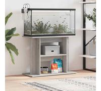 (sonoma oak, 80 x 35 x 60 cm) vidaXL Aquarium Stand Fish Tank Stand Aquarium Base Sonoma Oak Engineered Wood