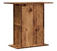 vidaXL Aquarium Stand Fish Tank Table – 3-Tier Engineered Wood – Artisan Oak – 36 x 75 x 72.5 cm
