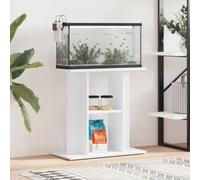 (white, 60 x 30 x 60 cm) vidaXL Aquarium Stand Fish Tank Stand Aquarium Base Sonoma Oak Engineered Wood