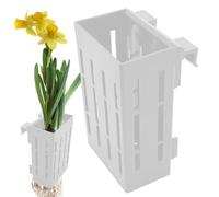 Aquarium Stand - Hanging Planting Cup with Hole - Aquatic Holder with Hooks - for Aquarium Decoration, Water Pond for Fish and Shrimp