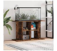 vidaXL Aquarium Stand Smoked Oak 100x40x60 cm Engineered Wood