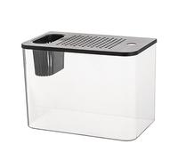 Aquarium Starter Kit for Aquariums | Clear Tortoise Aquarium with Table Display | Small Compact Aquariums for Small Fish, Turtle Breeding, Kids, Adults