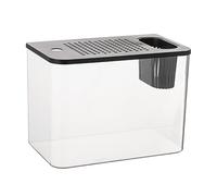 Aquarium Starter Kits - Transparent Turtle Shell, Fish Tank, Hatching Habitat, Compact Decoration Tank for Home, Desktop Reptile Container, Baby Turtles Aquarium, Betta Shots