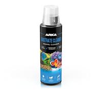 Aquarium substrate cleaner - ARKA Substrate Cleaner 236 ml - removes sludge & detritus from gravel & substrate - 100% biological with live bacteria - no siphon or hose - for freshwater & marine tanks