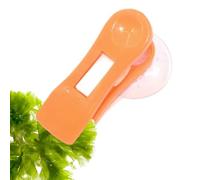 Aquarium Suction Cup Clip, Aquarium Algae Clip, Veggie Feed Clip, Veggie Feed Clip, Algae Clip Feeder with Suction Cup for Sea Fish Tanks