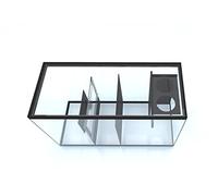 Aquarium Sump Refugium DIY Kit for Portein Skimmer Sump - Chamber dividers for 29 Gallon Standard Tank (Tank is not Included, Dividers Only)