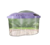 Aquarium Tank Household turtle tank can be carried by hand with a cover sun drying table(Small)