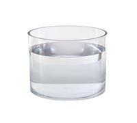 Aquarium Tank Thickened Transparent Round Fish Tank Desktop Hydroponic Florist Living Room Feng Shui Attract Wealth Glass Fish Tank, 25x25x25cm Fish Bowl