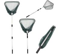 Aquarium Telescopic Fish Tank Net Extendable Handle Netting Pond Koi Catch, 2.1M