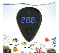 Aquarium Temperature Gauge,Temperature Sensor Gauge | Touch Control Monitor LED Display Accurate Meter for Home Pet Store School Science Projects Turtle Exhibits Fish Tank Aquatic Aquarium