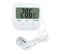 Aquarium Temperature Gauge With High Precision Intelligent Sensor, Large Clear Display, Dual Unit Switching, Compact And Energy Saving For Fish Tanks
