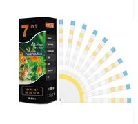 Aquarium Test Strips, 7 IN 1 Aquarium Test Kit, Fish Tank Test Strips for Freshwater Saltwater, 50 Aquarium Water Hardness Test Kit for Nitrite Nitrate Chlorine Hardness Alkalinity Carbonate PH