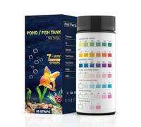 Aquarium Test Strips | 7-Way Aquarium Testing Kit for Freshwater Saltwater | Pool Water Test Kit, Effective Water Tester Strips for Fish Tank Pool Tests