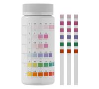 Aquarium Test Strips, Water Quality Testing Paper, 100 Count Pool and Pond Test Kit for Saltwater, Freshwater, Hot Tub, Travel, Home Monitoring, Beginner Use 1.81x1.81x4.33 Inches