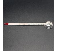 Aquarium Thermometer 0-50 °C Glass Thermometer with Suction Cup Temperature Gauge for Coldwater Tropical Saltwater Marine Aquariums Tank K2aqua