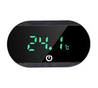 Aquarium Thermometer,Fish Tank Thermometer,0.1℃ High Accuracy Digital Thermometers,Led Display Aquariumthermometer Stick-On For Monitoring Fish Tank Aquarium Temperature Accessories(Black)