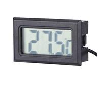 Aquarium Thermometer, Fish Tank Thermometer Digital LCD Screen Display Thermometer Water Thermometer with Probe for Vehicle Reptile Terrarium Fish Tank Refrigerator